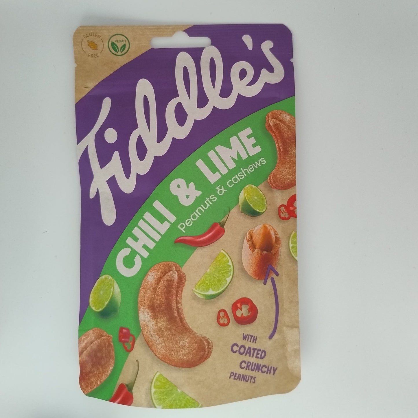 Fiddle peanuts og cashew - chili og lime