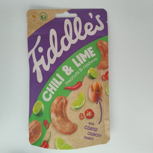 Fiddle peanuts og cashew - chili og lime